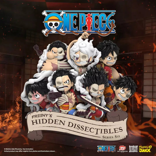 Mighty Jaxx Freeny’s Hidden Dissectibles One Piece Luffy’s Gears Series 6