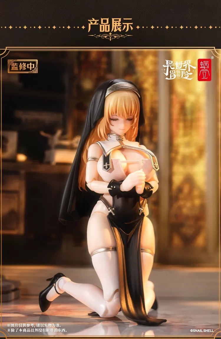 Snail Shell RPG-02 1/12 Nun Muse Asdo Collectible Female Action Figure Model Toy