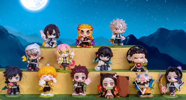 POPMART Demon Slayer Kimetsu no Yaiba Flower Series Blind Box Confirmed Figure