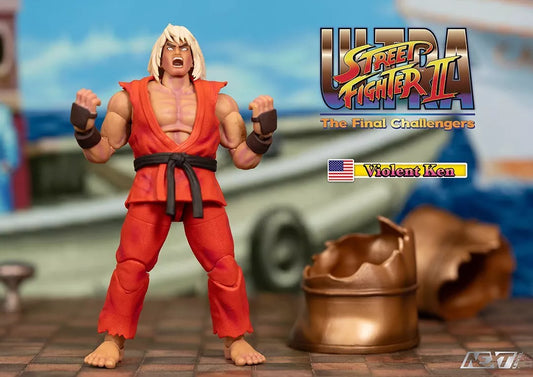 2024 SDCC EXCLUSIVE Jada Toys Ultra Street Fighter II VIOLENT KEN