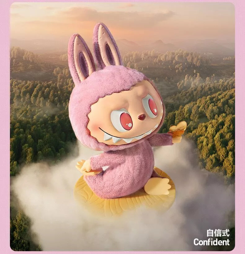 POPMART Labubu THE MONSTERS Lazy Yoga Series Blind Box Confirmed Figure