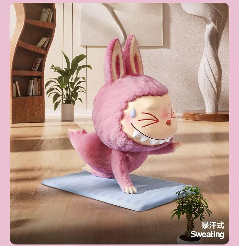 POPMART Labubu THE MONSTERS Lazy Yoga Series Blind Box Confirmed Figure